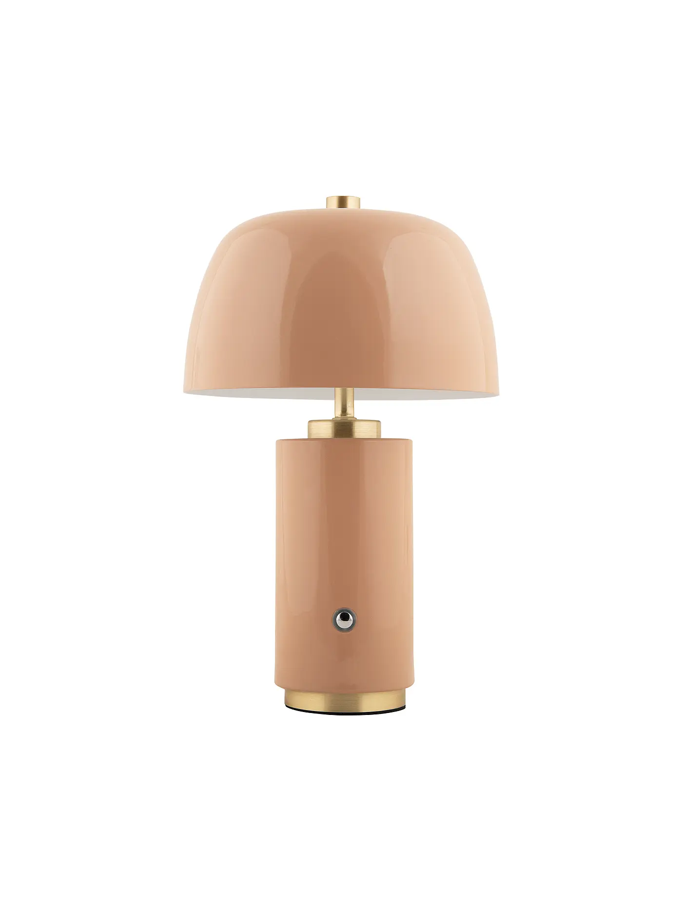 LEITMOTIV | LED Tischlampe FREYA Iron Soft Brown | 